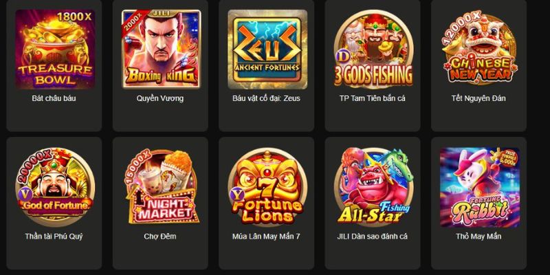 Chuyên mục nổ hũ 77bet đẳng cấp với hơn 2.000 tựa game