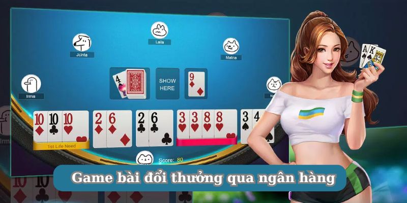 Lập tài khoản cho game bài đổi thưởng qua ngân hàn