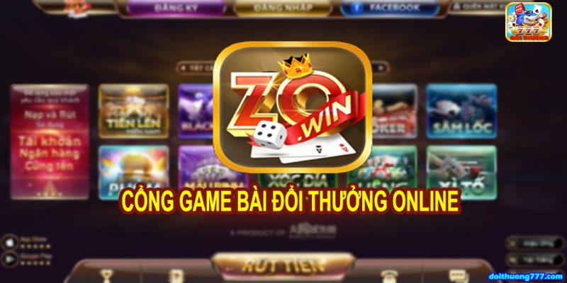 Kho tựa game đa dạng với nhiều thể loại tại Zowin